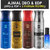Ajmal Blu & Aurum & Sacred Love & Silver Shade Deo Each 200Ml & Yearn  Edp 20Ml Pack Of 4 (Total 820Ml) For Men & Women + 2 Parfum Testers