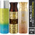 Ajmal 1 Persuade , 1 Wisal Dhahab And 1 Wisal Deodorants For Unisex Each 200Ml Pack Of 3+4 Parfum Testers Deodorant Spray  -  For Men & Women (600 Ml, Pack Of 3)