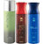 Ajmal 1 Nightingale , 1 Sacred Love And 1 Blu Deodorants For Unisex Each 200Ml Pack Of 3+2 Parfum Testers (3 Items In The Set)
