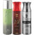 Ajmal 1 Nightingale , 1 Sacred Love And 1 Silver Shade Deodorants For Unisex Each 200Ml Pack Of 3+4 Parfum Testers Deodorant Spray  -  For Men & Women (600 Ml, Pack Of 3)