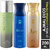 Ajmal 1 Nightingale , 1 Blu And 1 Wisal Deodorants For Unisex Each 200Ml Pack Of 3. (3 Items In The Set)