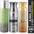 Ajmal 1 Nightingale , 1 Silver Shade And 1 Wisal Deodorants For Unisex Each 200Ml Pack Of 3+4 Parfum Testers Deodorant Spray  -  For Men & Women (600 Ml, Pack Of 3)