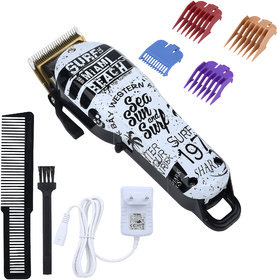 Ardan Professional Hair Clipper  Beard Rechargeable AD2200 Trimmer For Men - (4 hrs runtime), White