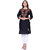Lucknowi Nazakat Black Color Embroided Cotton Kurti by Kavya Creations