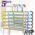 Dady Enterpriser's High Quality Plastic Multi Layer Clothes Hanger, For Space Saver In Cupboard Pack Of 5 (Cloth Hanger-5)