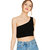 THE BLAZZE 1003 Women's Sleeveless Crop Tops Sexy Strappy Tees
