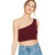 THE BLAZZE 1003 Women's Sleeveless Crop Tops Sexy Strappy Tees