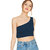 THE BLAZZE 1003 Women's Sleeveless Crop Tops Sexy Strappy Tees
