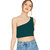 THE BLAZZE 1003 Women's Sleeveless Crop Tops Sexy Strappy Tees
