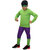Kaku Fancy Dresses Superhero Costumes for Kids | Super Hero Fancy Dress for Kids - 3-4 Years, Green & Purple, for Boys
