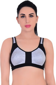 Empisto Branded Women's Black Colour Yoga Bra