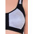 Empisto Branded Women's Black Colour Yoga Bra