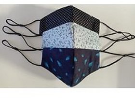 Pack of 3 Washable Exotic Woven Face Mask