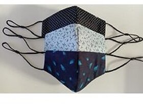 Pack of 3 Washable Exotic Woven Face Mask