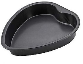 Heart Shape Cake Non-Stick Metal Tin Cake Mould (Pack of 1)