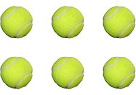 GREEN LIGHT WEIGHT TENNIS BALL PACK OF 6 BALLS