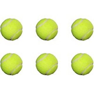 GREEN LIGHT WEIGHT TENNIS BALL PACK OF 6 BALLS
