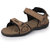 Sparx Men's Camel/Black Sports Sandals & Floaters
