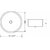 SILVER LINE Stainless Steel Matte Satin Finish Kitchen Sink Round Bowl - 17-1/2