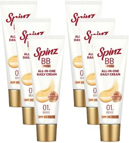 Spinz BB Fairness Cream - 29gm (Pack Of 6)