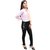 ZamFashion Beautiful Cotton Crepe Stylish Rainbow TOP for Women's and Girls for Party and Festival