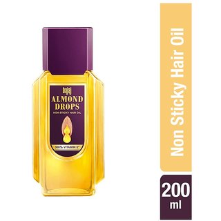 Bajaj Almond Drops Non Sticky Hair Oil 200ml