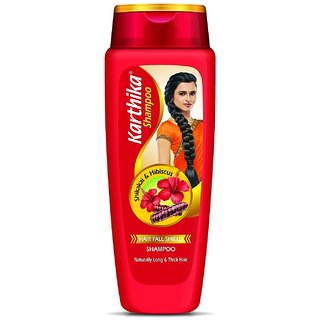 Karthika Shampoo Hairfall Shield, 80ml - Pack Of 4
