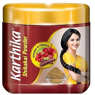 KARTHIKA Shikakai Powder (180g - Pack Of 4)