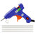 bandook mini Hot Melt Glue Gun- 20W with On/Off Switch, LED Indicator and 4 Adhesive Glue Sticks
