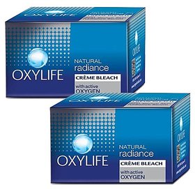 Oxylife Bleach Oxygen Power With Skin Radiance Serum, 9G(Pack Of 2)