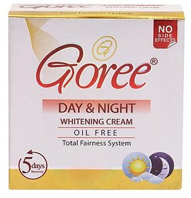 GOREE CREAM DAY  NIGHT WHITENING CREAM OIL FREE  (30 g)