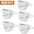 3M 9004IN Air-purifying Respirator Face Mask with Nose Pin (Pack of 5) 9004ING05