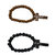 Unique Black/Brown Wooden Beads  Jesus Christ Cross Bracelet For Men  Women (Free Size)