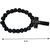 Unique Black/Brown Wooden Beads  Jesus Christ Cross Bracelet For Men  Women (Free Size)