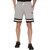 Leebonee Men's Sports Dri Fit Striped Shorts with Four Way Lycra