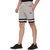 Leebonee Men's Sports Dri Fit Striped Shorts with Four Way Lycra
