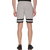 Leebonee Men's Sports Dri Fit Striped Shorts with Four Way Lycra