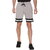 Leebonee Men's Signature Dri Fit Striped Shorts with Four Way Lycra