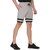 Leebonee Men's Signature Dri Fit Striped Shorts with Four Way Lycra