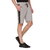 Leebonee Men's Signature Side Stripe Dri Fit Shorts with Four Way Lycra