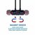 Innotek Wireless Magnet Bluetooth Earphone with Mic, Sports Wireless Bluetooth Headphone with Microphone