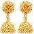Traditional 1gm gold and micron plated  jhumkis