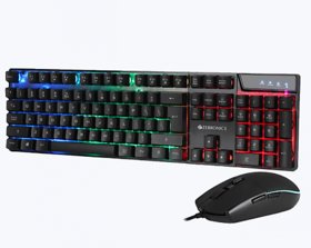 Zebronics Zeb-War GAMING Keyboard  Mouse Combo
