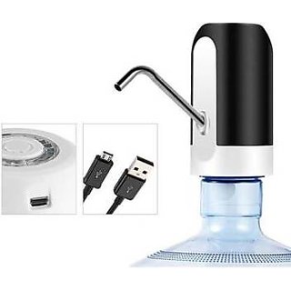 Automatic Wireless Water Can Dispenser Pump for 20 Litre Bottle Can (Black)