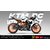 KTM RC 125 / 200 / 390 Batman White Design Full Body Wrap Decal Sticker Kit