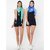 Get Wrapped Silk Square Multicolor Scarves In Shaded Colors - Combo Pack of 2