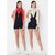 Get Wrapped Silk Square & a Polyester Embroidered Scarves - Combo Pack of 2