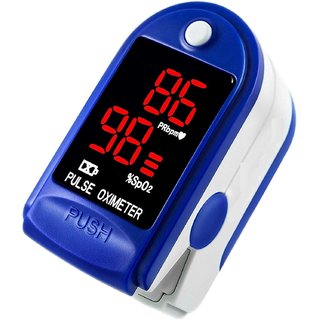 Scorpion Finger Tip Pulse Oximeter - Blood Oxygen Saturation (SpO2) and Pulse Rate Monitor - Portable LED Display Batte