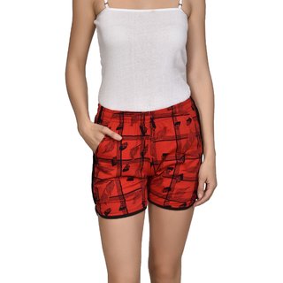 U-Light Women Regular Shorts