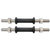 Scorpion 12 Dumbbell Rod with Rubber Grip x 2 Pcs, for Home Gym Exercise, Fitness and Commercial Use